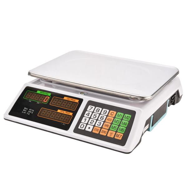 Commercial 40kg Electronic Scale WITH LID 30kg Vegetable Scale for Commercial division 1g