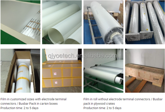 Electronic Film Switchable Window Glass Film with Not Self-Adhesive Pdlc Smart Film