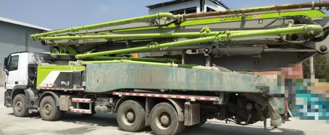 2019 Zoomlion 56m Truck Mounted Pump Mercedes Benz Concrete Pump Truck