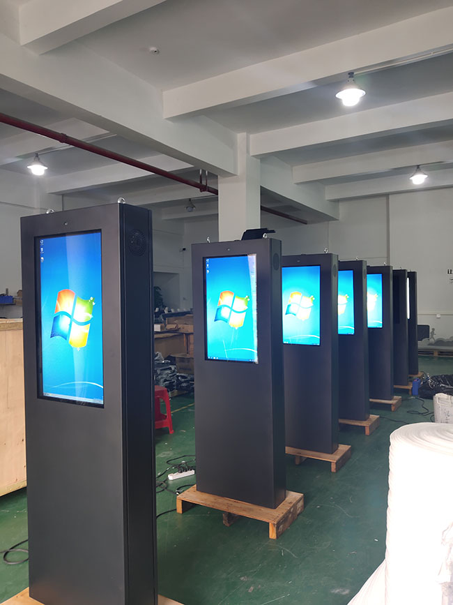 Standing Device Commercial Outdoor Digital Signage Displays Retail Screen Waterproof Outdoor Lcd Advertising Displayer