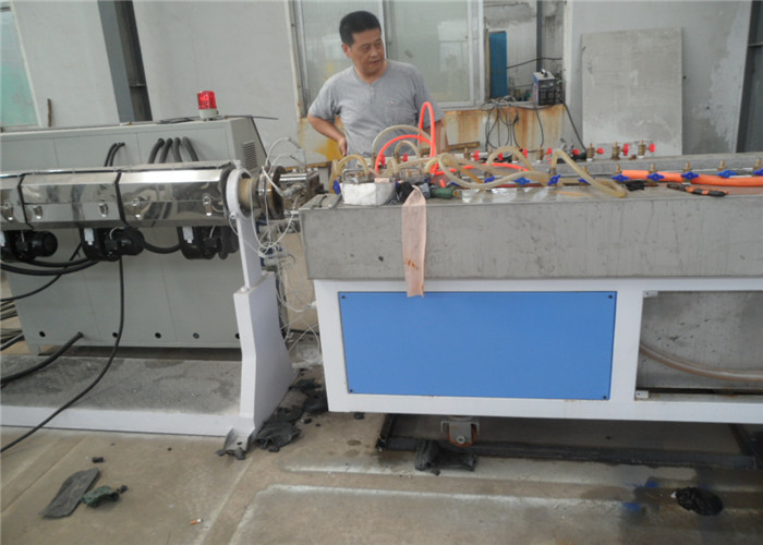 Manufacturing Process Of UPVC Profile , PVC Windows Profile Production Line , PVC Profile Extrusion Line