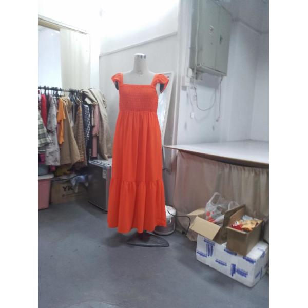 Custom Ladys Dress Clothing Ropa De Mujer Vestido Corto Print Dress Summer Allover Print Flounce Elegant Ladies Women Dress Casual Maxi Dress