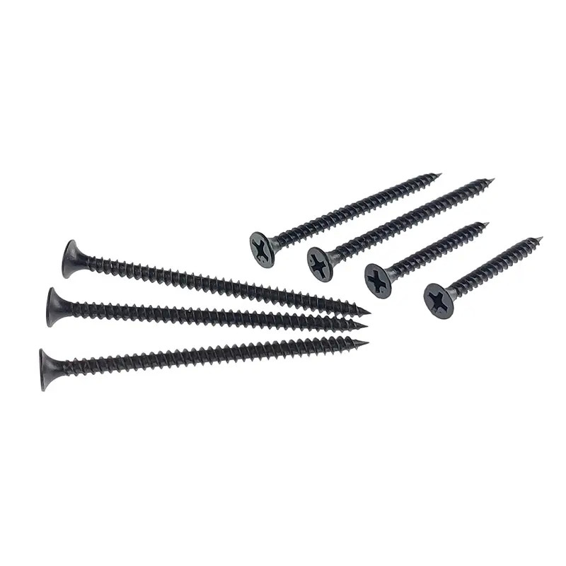 Black Dry Wall Screw Fine Thread Or Coarse Thread Hot Dipped Galvanized Drywall Screws