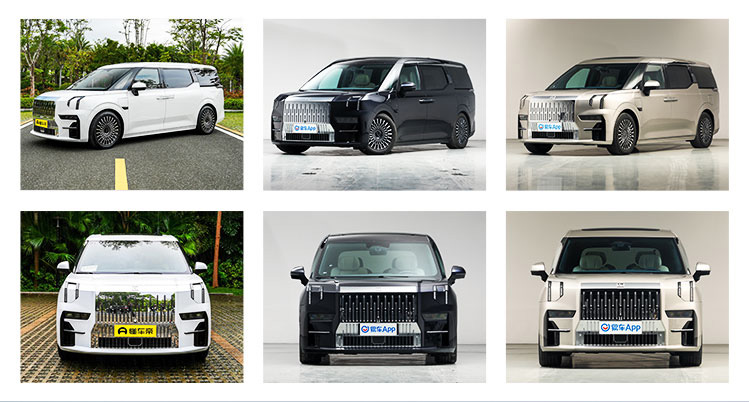 MPV Body Structure 2022 ZEEKR 009 Electric Car with 125kW Maximum Power and Luxury Design