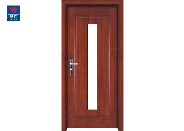EN Exterior House Safety Wooden 90minute Fire Rated Glass Doors