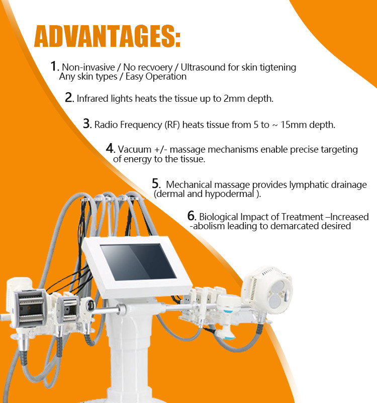 Vertical Slimming Machine 7 In 1 Weight Loss Cellulite Treatment Device