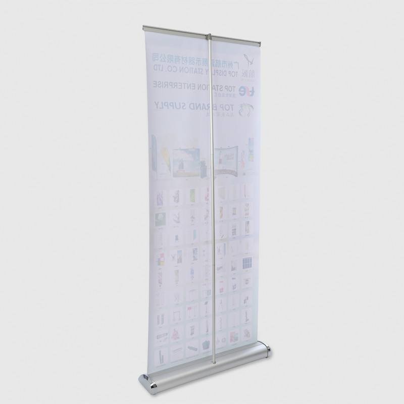 Stand Banner Roll Up Banner Printed Display Exhibition Show Sign Stand Wide Base Roll Up Banner Stand 85x200cm