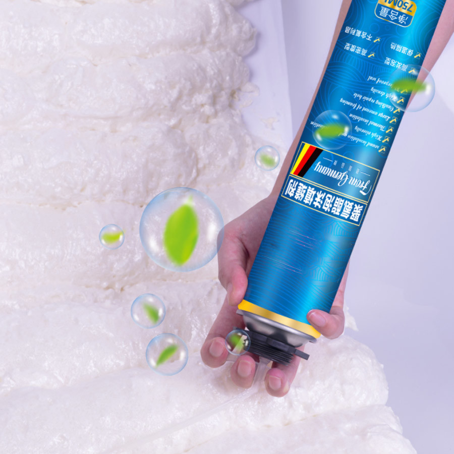 One Inch Tinplate Gun Type Aerosol Pu Foam Spraying Valve With Cap For Construction Tin Cans