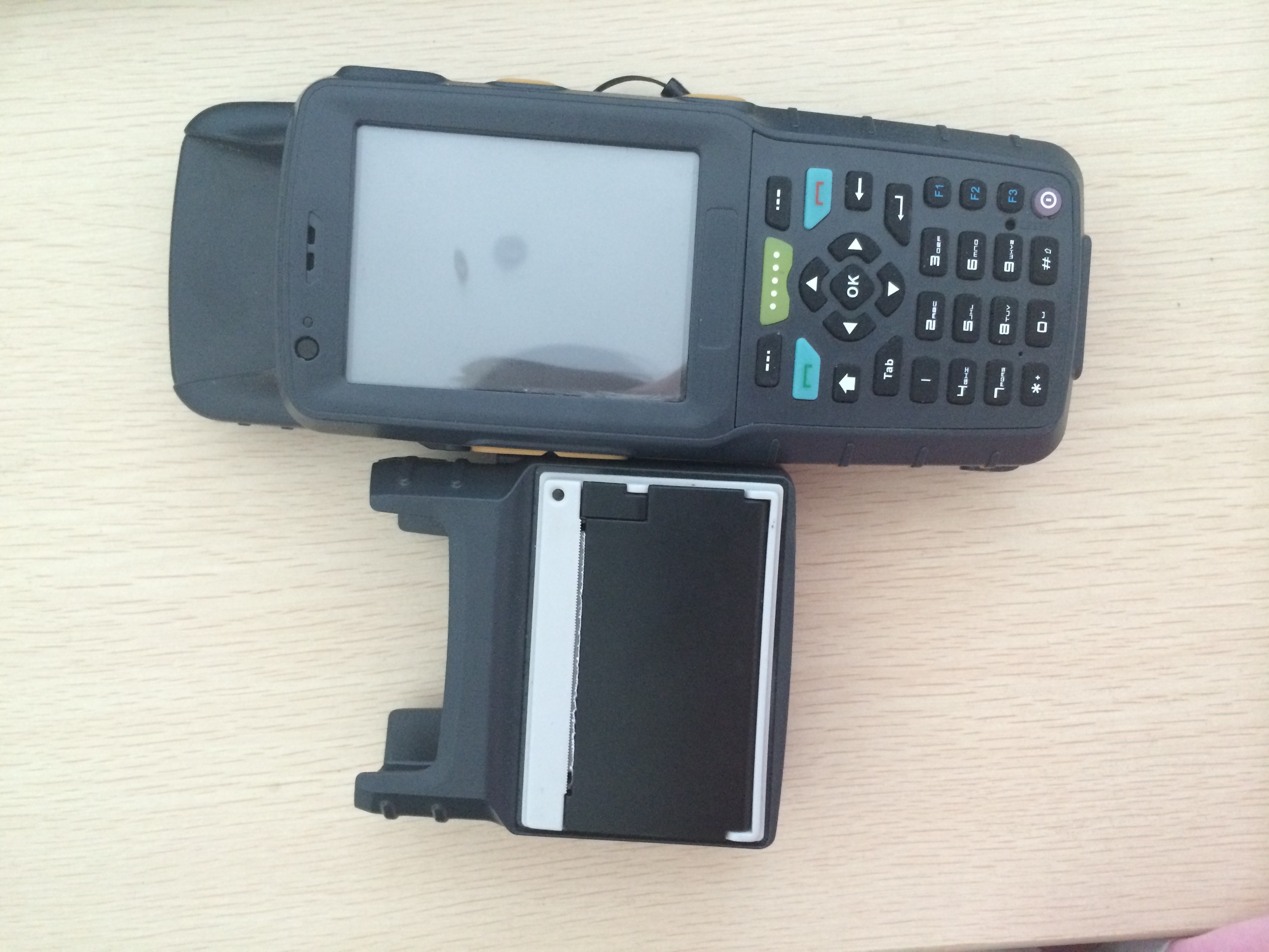 ISO 14443 A / B HF Rfid Handheld Scanner for Fixed Assets Management