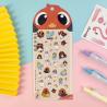 Buy cheap 0.08mm Vinyl Cartoon Stickers Transparent PVC Cute Stationery Stickers from wholesalers