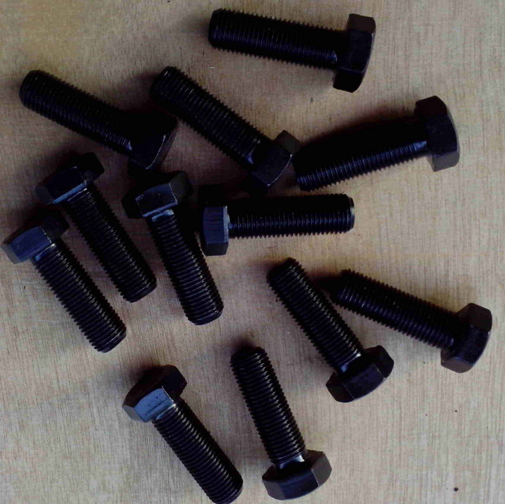 8.8 Grade Brass Hex Head Bolts, Carbon Steel Galvanized Steel Bolts Din 931