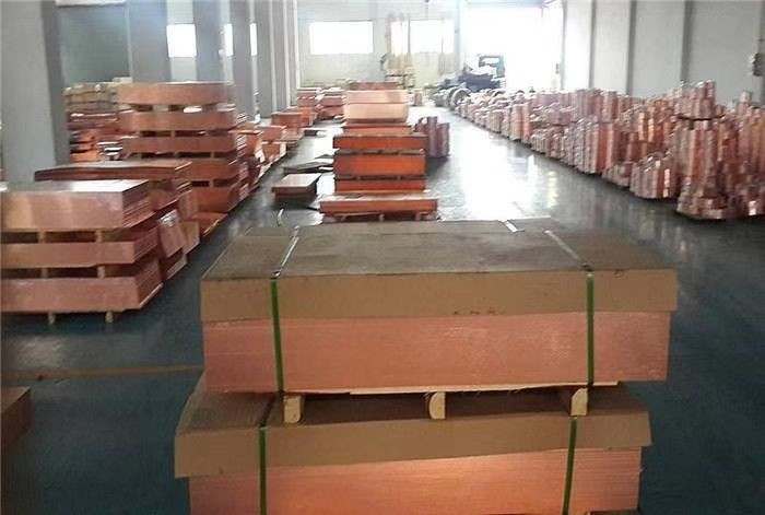 C10100 C10200 Pure Polished Copper Sheet Plate Electrical Annealed Copper Sheet