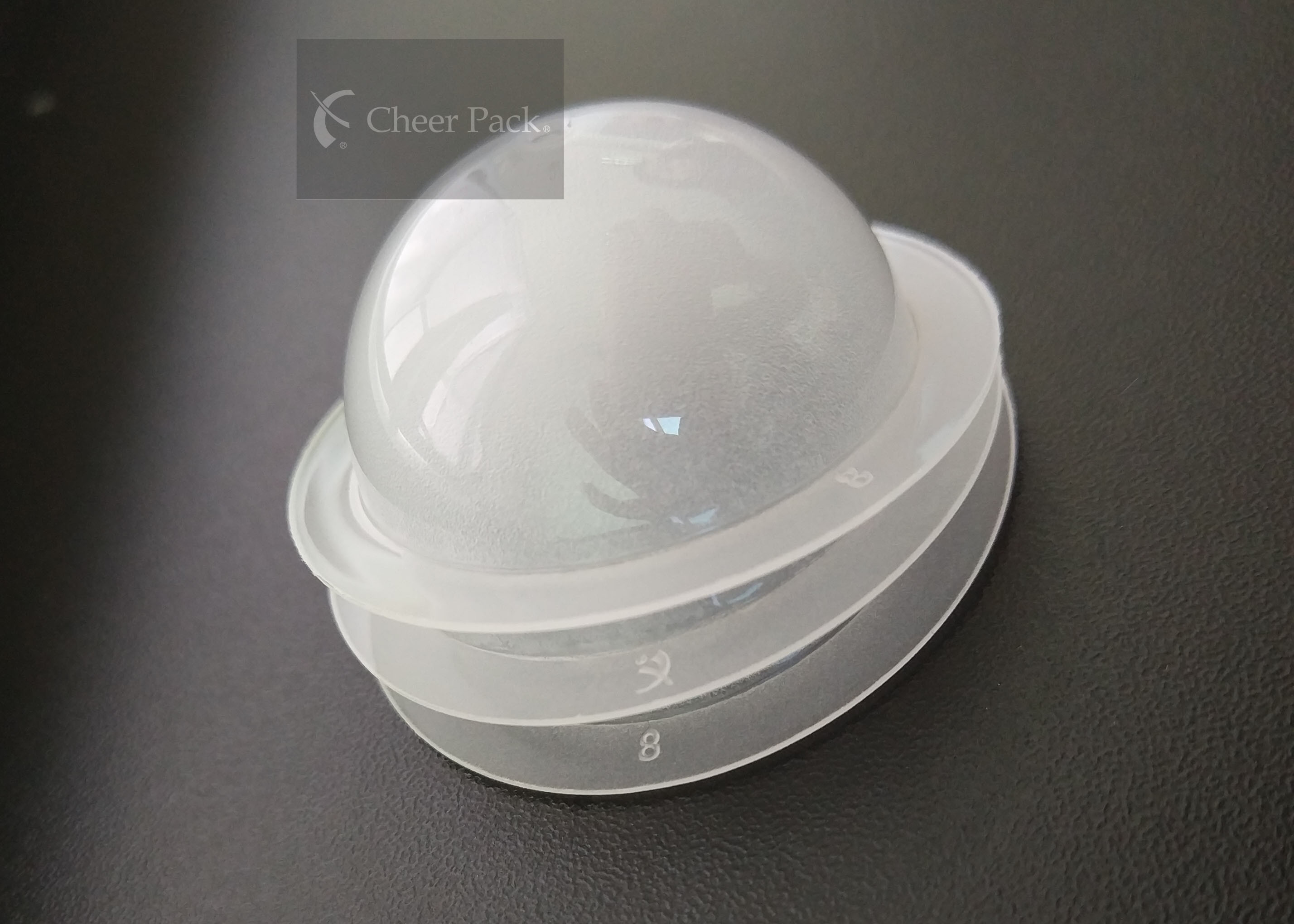 Round Bottom Plastic Capsule Recipe Pack For One Time Sleepping Mask