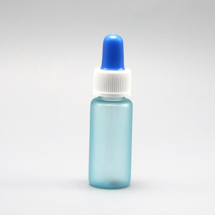 15ml Round Shape Customization PET Dropper Bottles for Liquid Dispenser Sample Holder