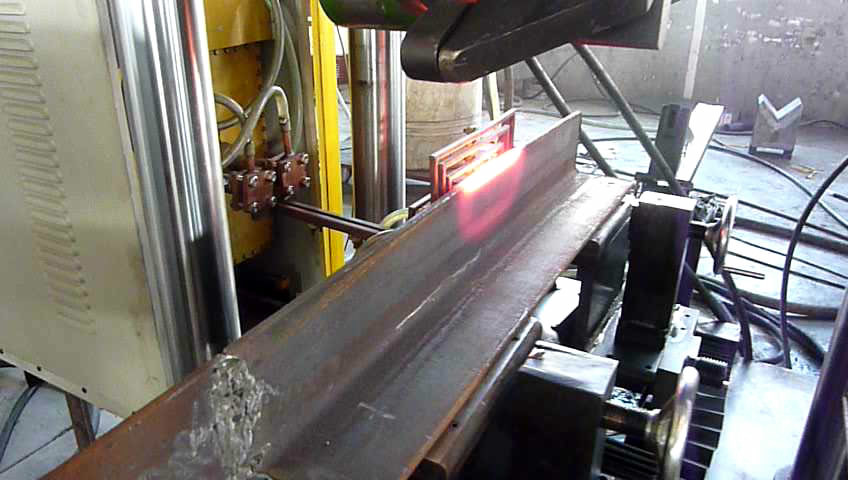 Model HQ250-700 CNC angle steel Heating and Bending Machine