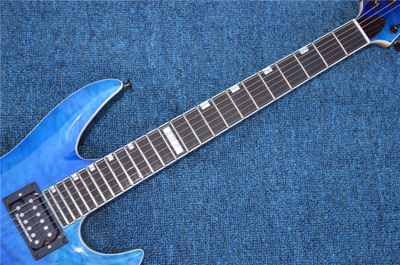 All Real Pictures China ESP/LTD Electric Guitar Ebony Fretboard 24 Frets Quilted Maple Top and Back esp guitar