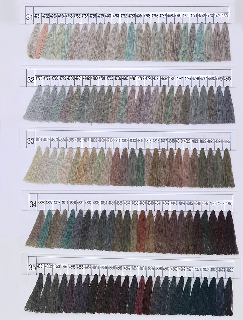 100g 3300y per Cone Polyester Sewing Thread 100% Spun Yarn 20s/3 in 1000 Colors