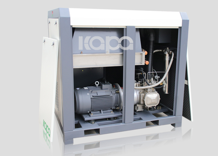 Stationary Silent Oil Free Air Compressor 0.8MPa Pressure 60HP Customizable