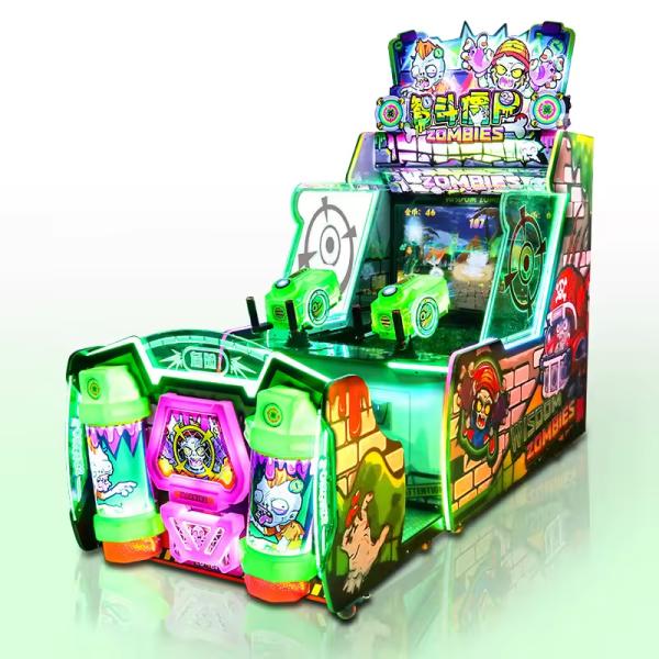 2 Player Crazy Water Game Machine Zombie Shooter Water Redemption Game Machine