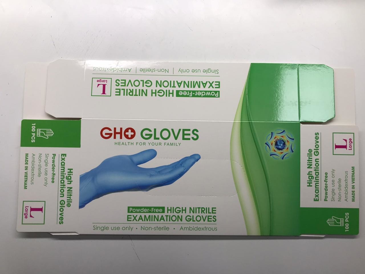 Oil Proof Disposable Nitrilo Gloves 4.5g For Personal Care