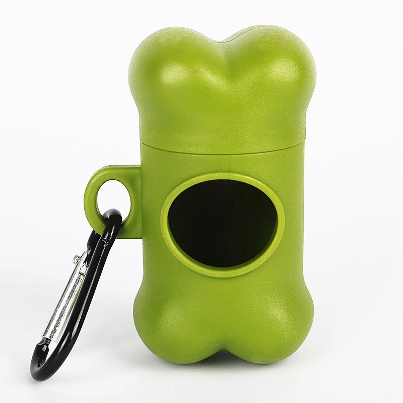 Pet Garbage Bag Biodegradable Materials Poop Pickup Dog Poop Bag Capsule Dispenser