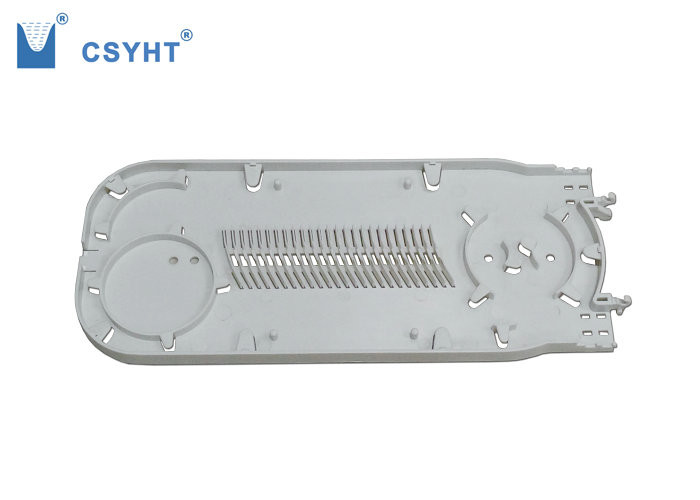 FTTB ABS Plastic 24cores Fiber Optic Splice Tray