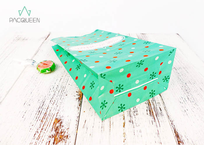 Custom Printed Greaseproof Burger Paper Anti Grease / Oil Brown Kraft / White Paper