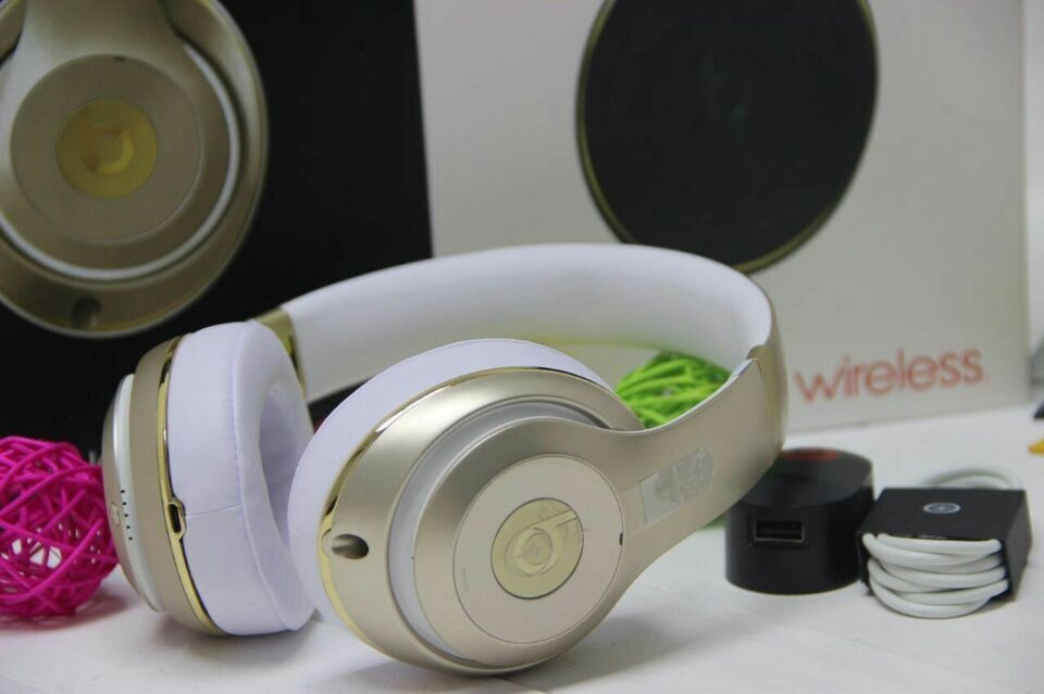 Apple Beats by Dr. Dre Studio 2.0 Wireless Headphones Gold made in china grgheadsets-com.ecer.com