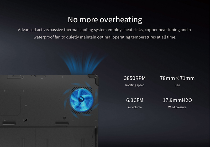Rugged 13-Inch Laptop with Fire-Resistant Design Capacity Battery and i5/i7 Processor