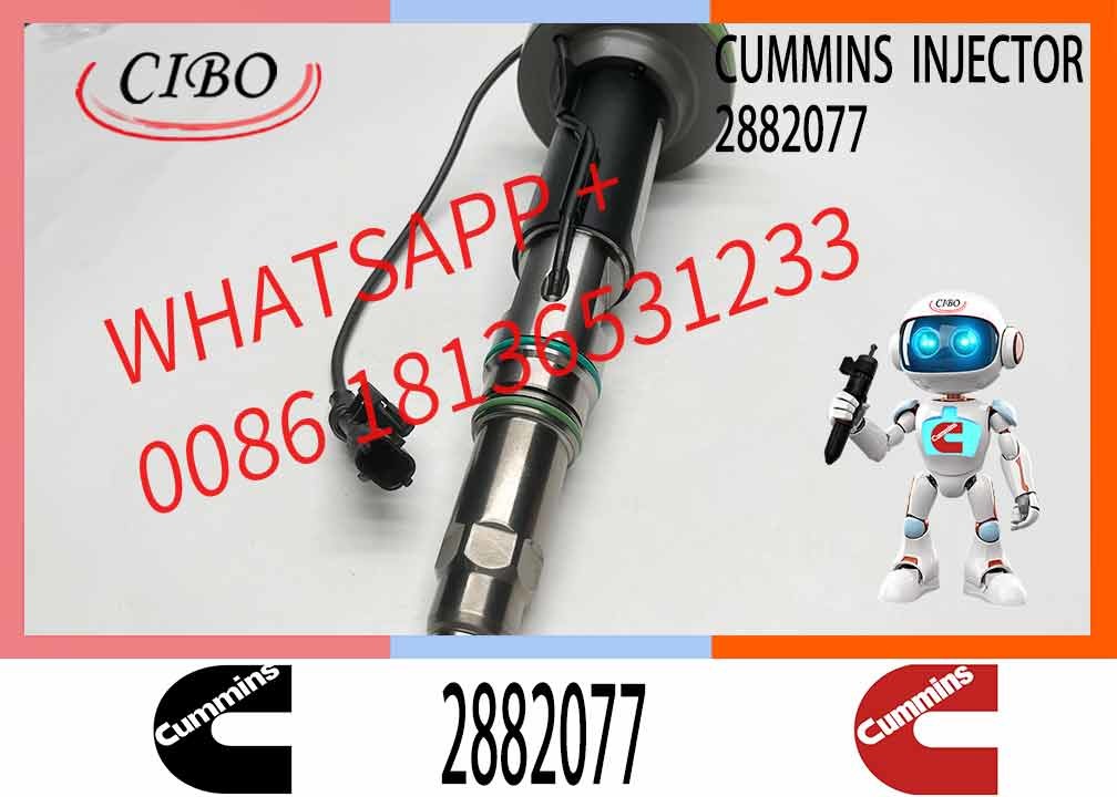 Construction Machinery Parts Fuel Injector For QSK19 Diesel 2882079 F00BJ00000 2881088 0986435900 For CUMMINS Diesel Engine
