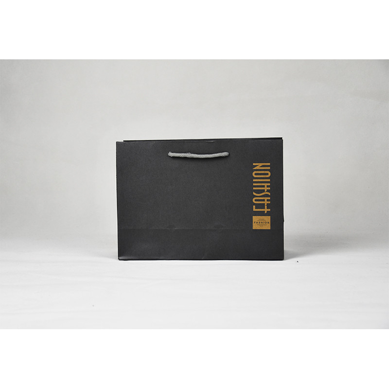 250g 300g Paper Shopping Bags With Open Closure Twisted Handle