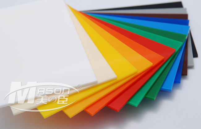 2mm Matte Frosted Opaque Color Acrylic Sheet Bathroom