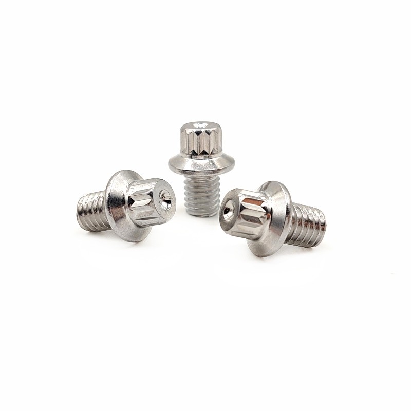 Non Standard Flange Stainless Steel Chrome Plated Decorative Nail Umbrella Head Screw