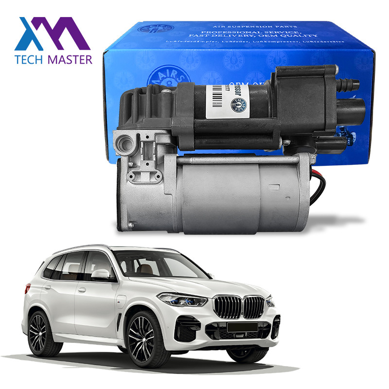 37206875177 37206868998 Air Ride Suspension Compressor For BMW X5 F15 / F85 X6 F16 / F86