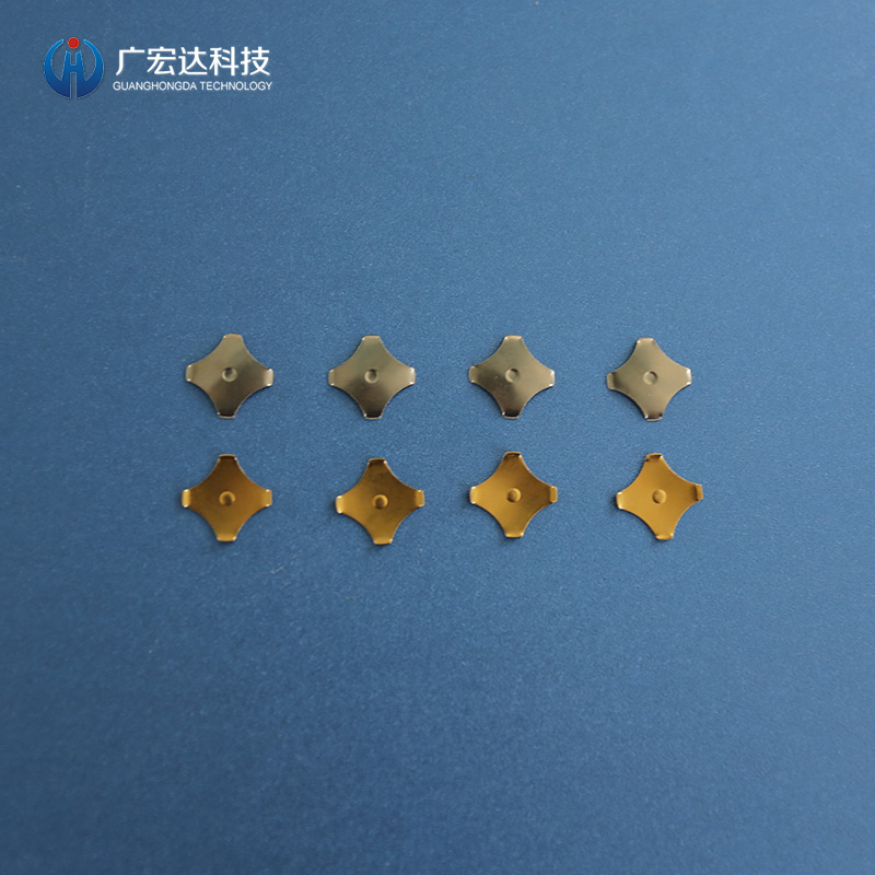 Custom Gold Plating Tactile Metal Domes Gold Plated 0/1/3/4/5 Dimple For Keypad