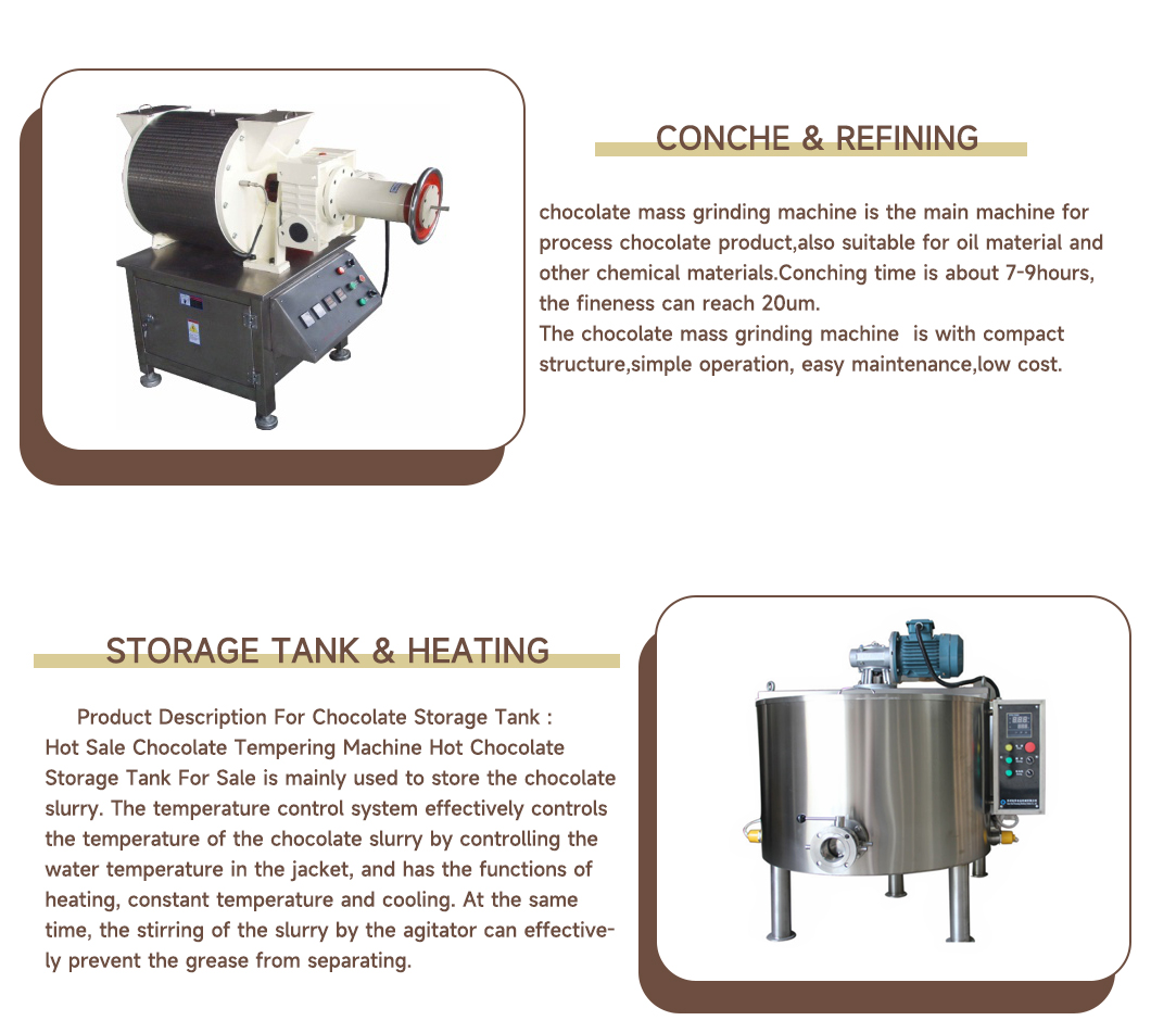 Oatmeal Raffaello Chocolate Production Line Chocolate Making Equipment