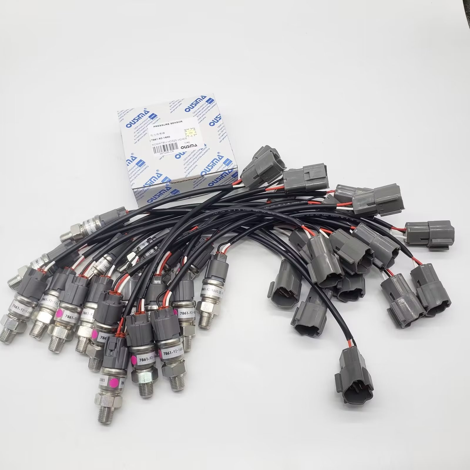 7861-92-1680 7861921680 Excavator Pressure Sensor For Komatsu HD325 HD405 Engine SA12V140 SAA6D170E