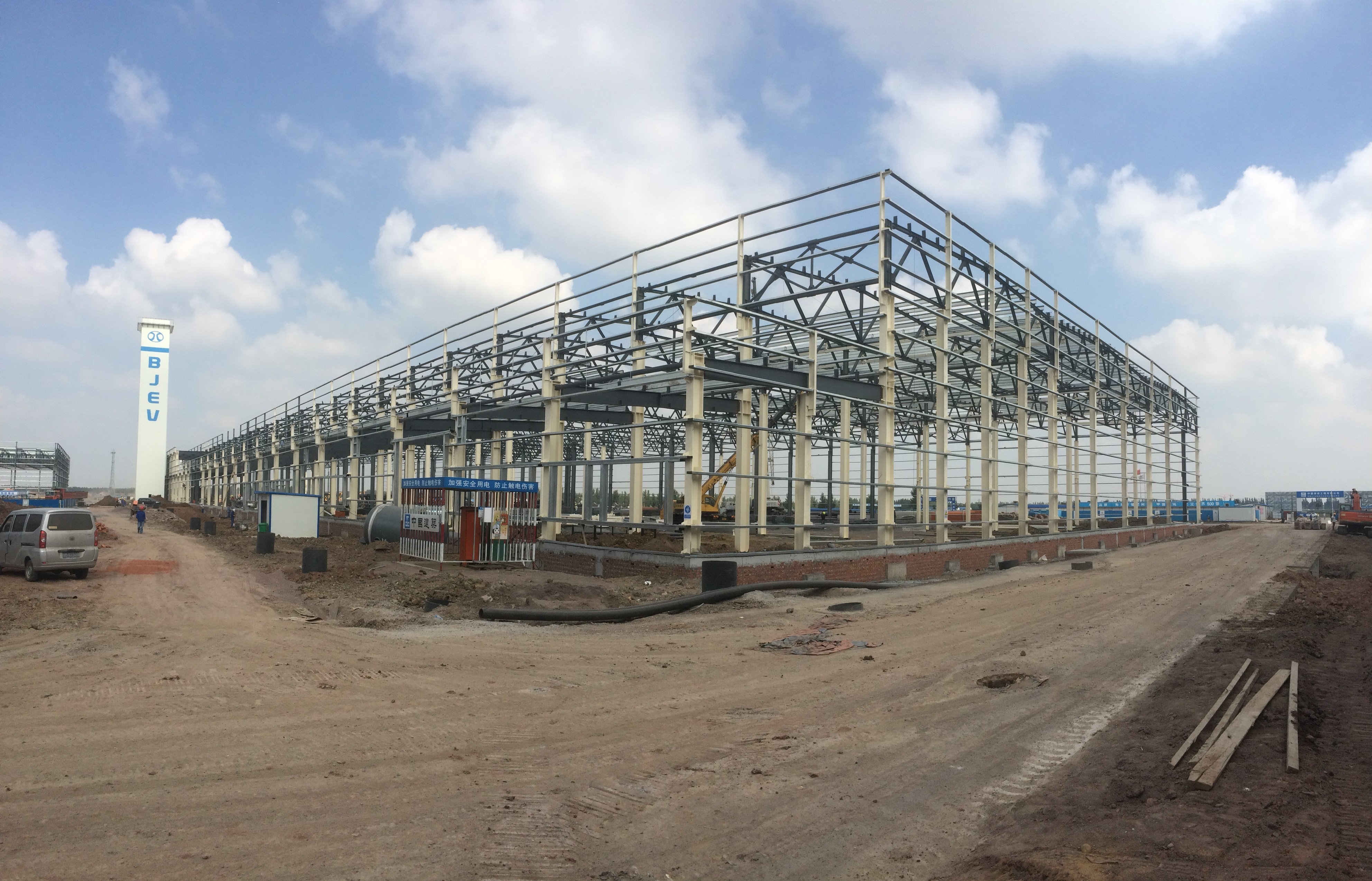 High Strength Steel Poultry House Three Story Steel Structure Building