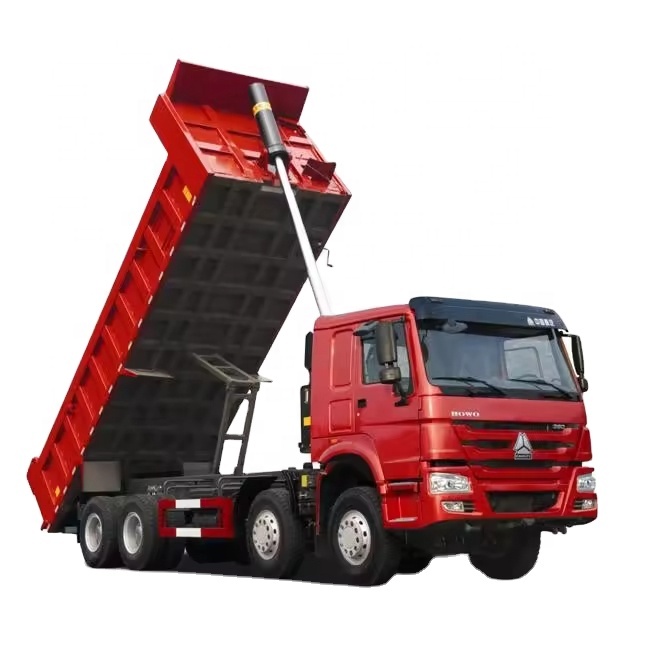 WEICHAI Engine 10-15T Euro 2 Used Howo Dump Truck for Field Installation and Training