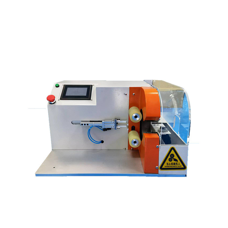 CX-303 Semi Automatic Rubberized Fabric / Tape Wrapping Machine And Winding
