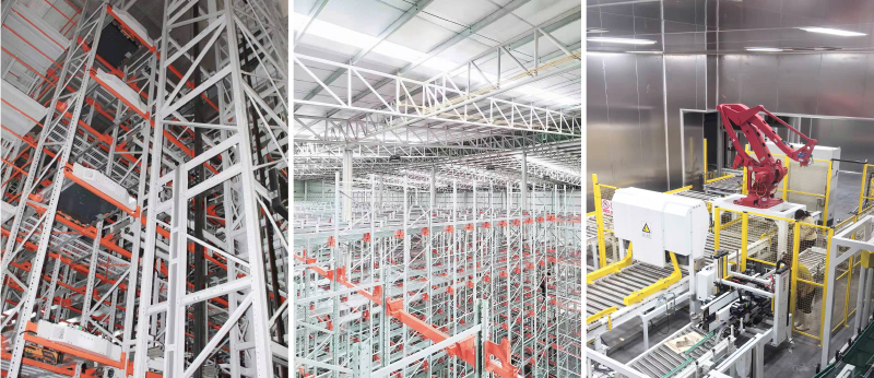 Four Way Radio Shuttle Racking ASRS Pallet Runner Rack  4 Way Radio Shuttle Racking
