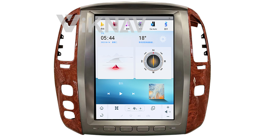 For 2004-2006 LEXUS LX470 12.1 Inch Screen Car radio Navigation GPS Multimedia DVD Player Android Wireless Carplay 4G