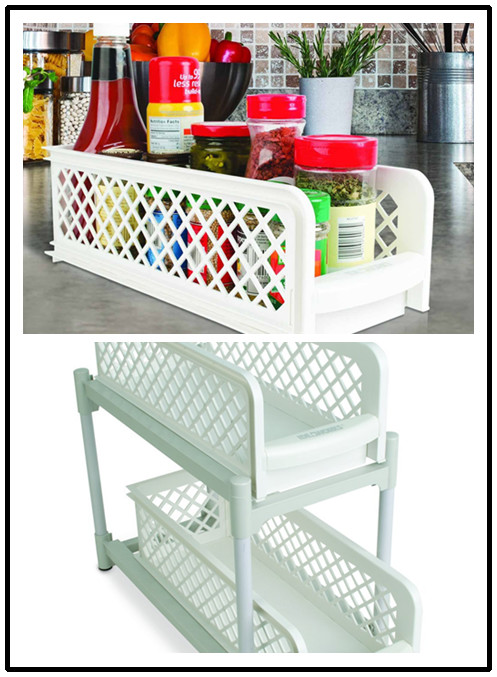 Plastic Creative Kitchen Tray Storage Holders