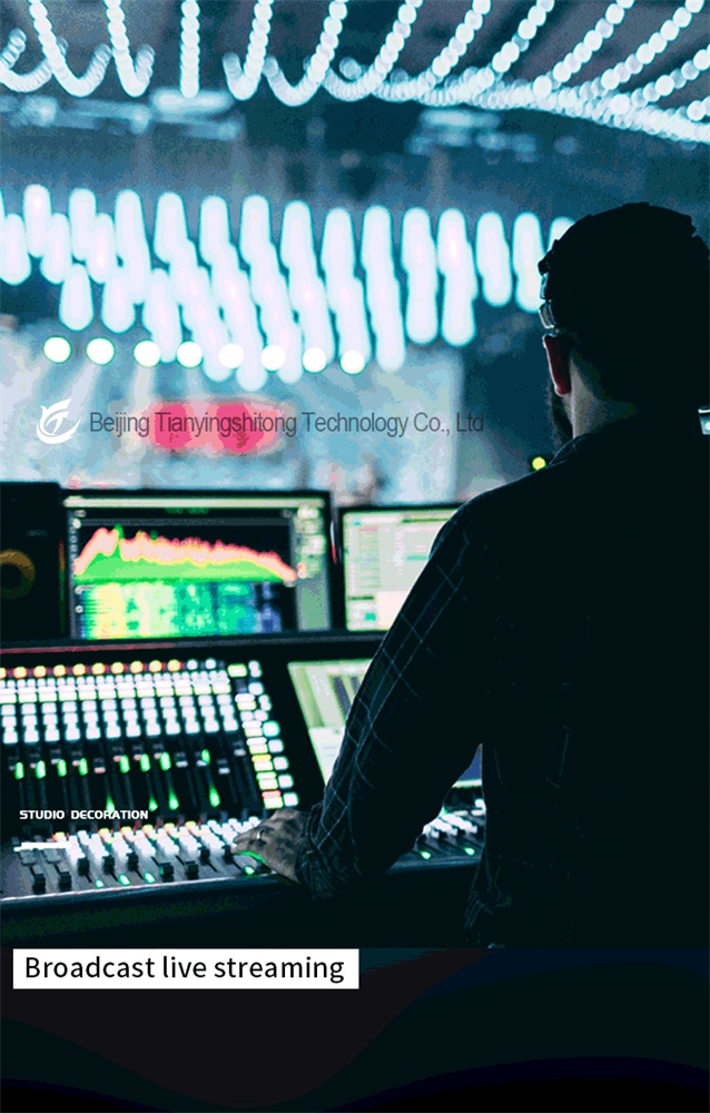 Self-Check Dual Screen 24" Autocue Teleprompter for Broadcasting Studio OEM/ODM Supported