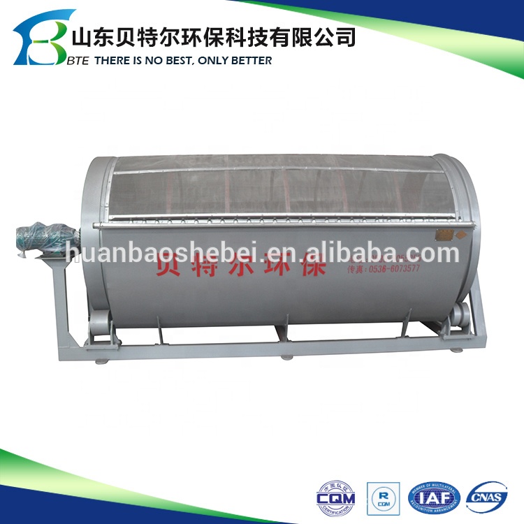 1-180 Tons Water Micro Filter Machine For Wastewater Sewage Treatment