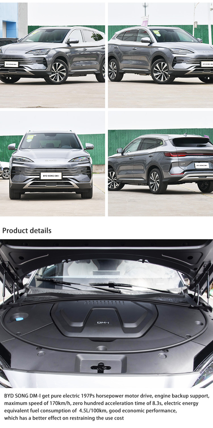 New Energy Electric SUV Hybrid Vehicle Powerful Small SUV Car
