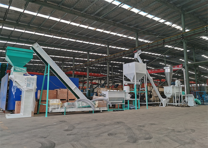 1t/h, 2t/h flat die animal feed production line for chicken feed cattle goat rabbit poultry feed pellet production line