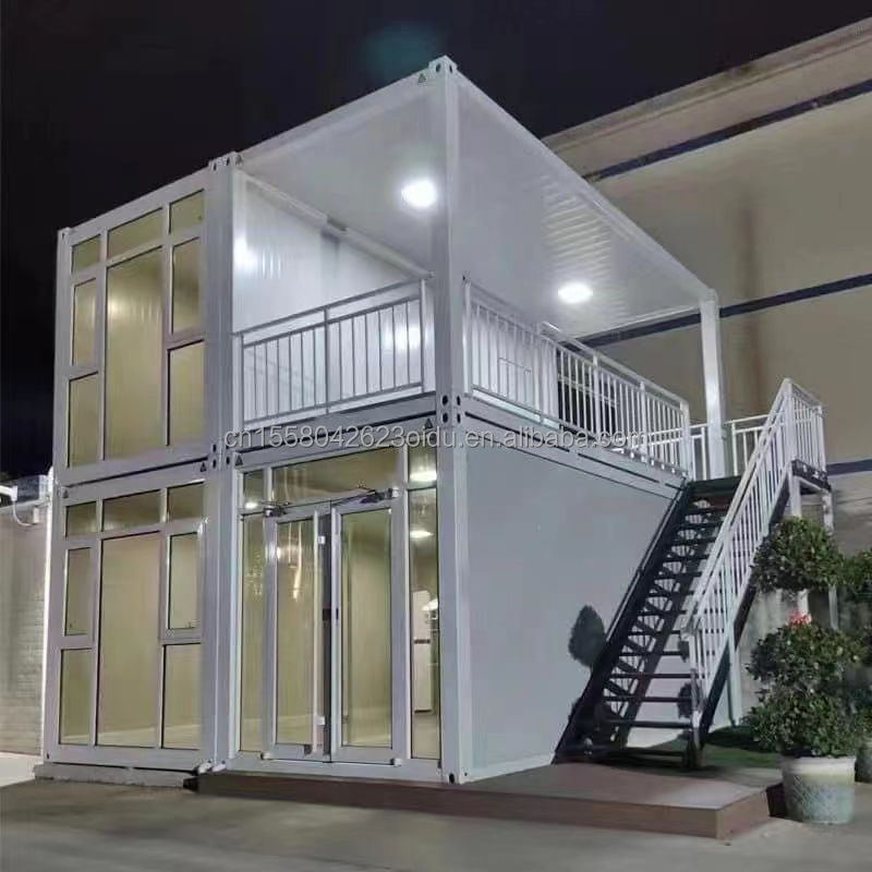 Detachable Extendable 20ft Garden Hotel Mobile House Wooden Studio Flat Container for Hotel Steel Structure Frame Welded