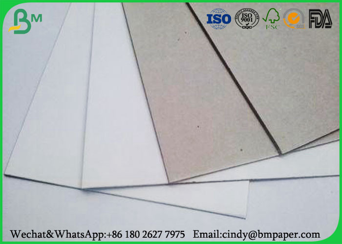 Sheet Packing White Coated Duplex Board Grey Back 230g 250g For Gift Box