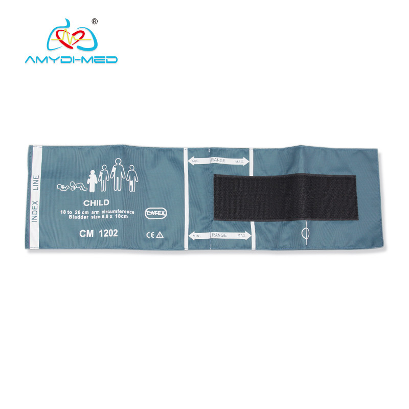 Patient Monitor Reusable NIBP Cuff PU Jacket Material For Children
